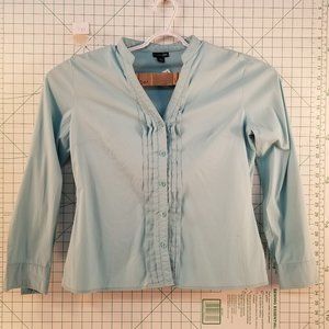 East 5th Blue Long Sleeve Button Down Large